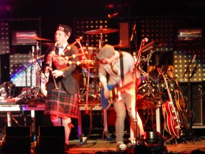 Sometimes, as in "More Than Conquerors," the call from God involves bagpipes. (Photo credit: Faith J. H. McDonell)